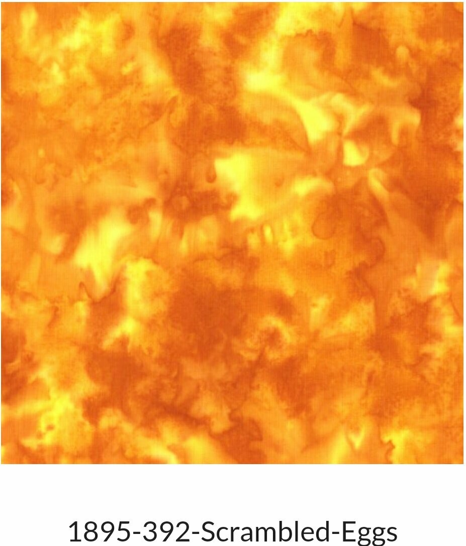 Hoffman Batik 1895 - 392 Scrambled Eggs