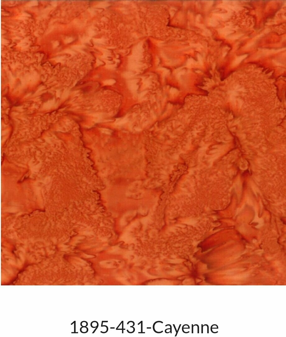 Hoffman Batik 1895 - 431 Cayenne