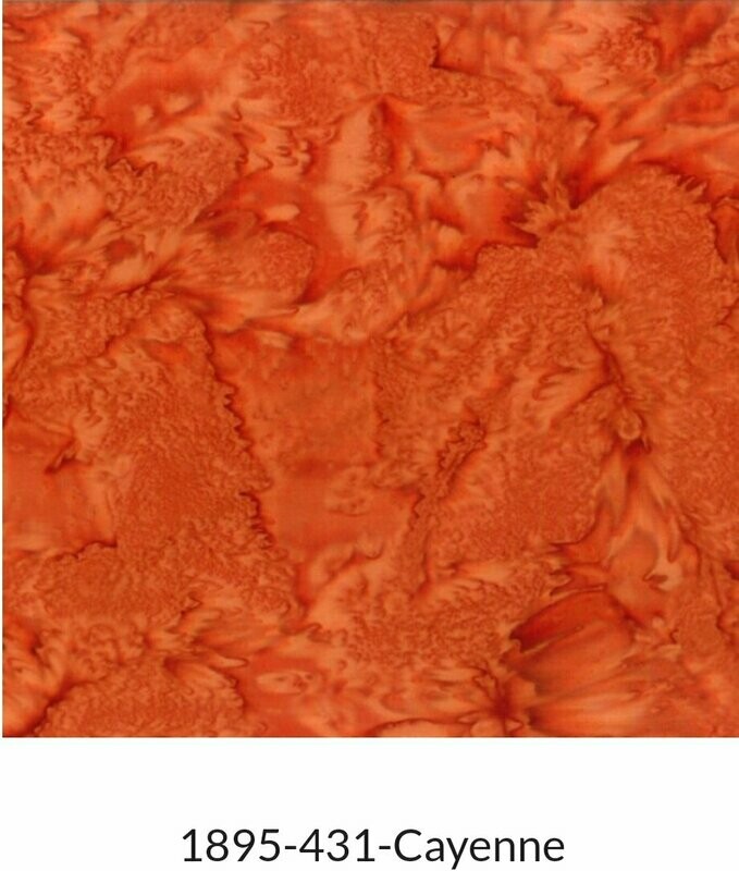 Hoffman Batik 1895 - 431 Cayenne
