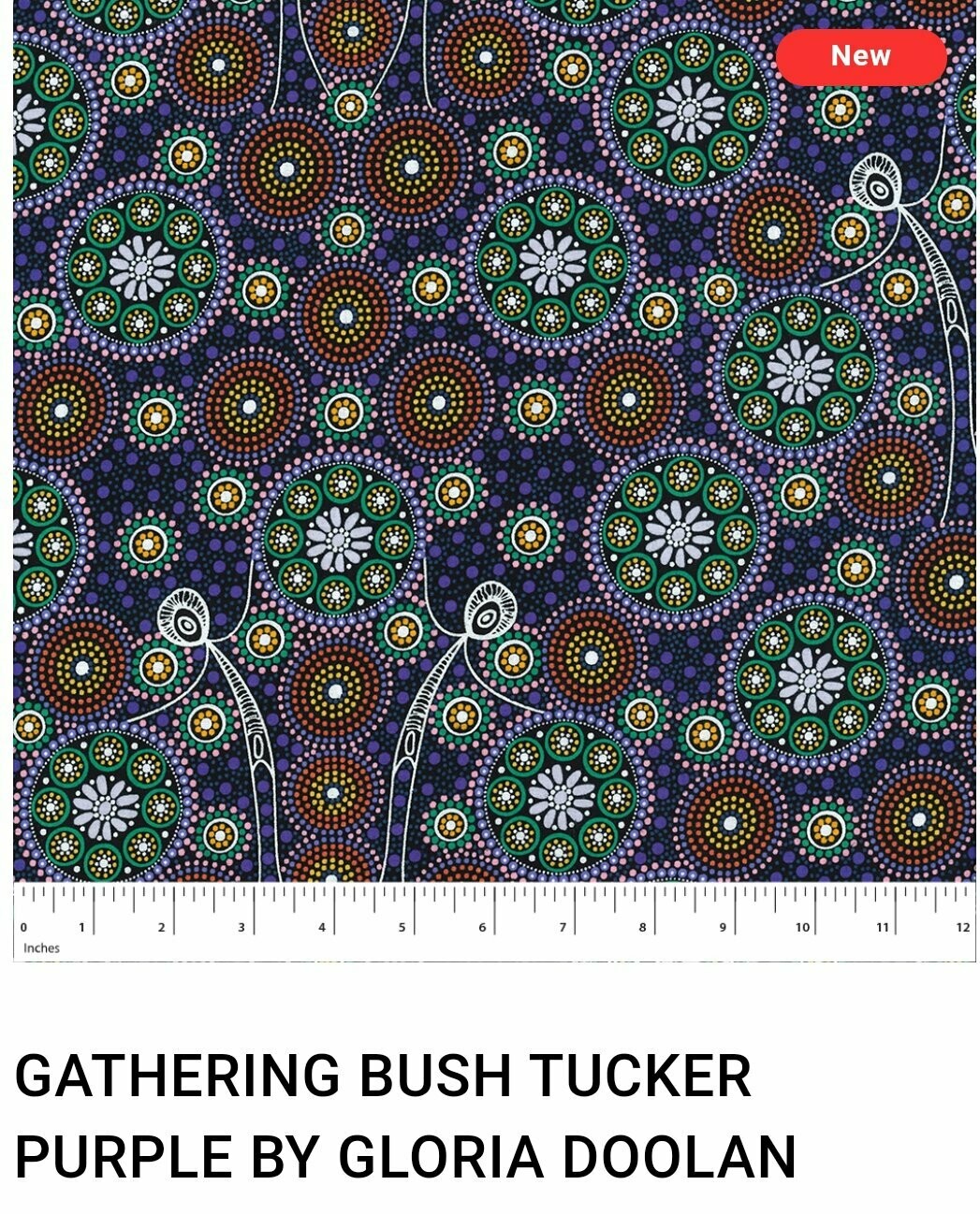 Gathering Bush Tucker - Purple