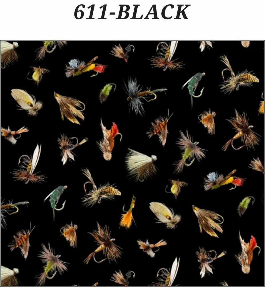 Tight Lines Fishing Flies ES611 Black
