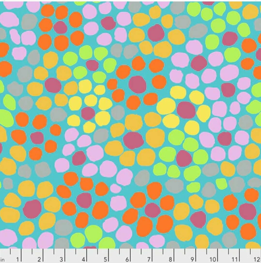 Kaffe Collective Flower Dot Aqua