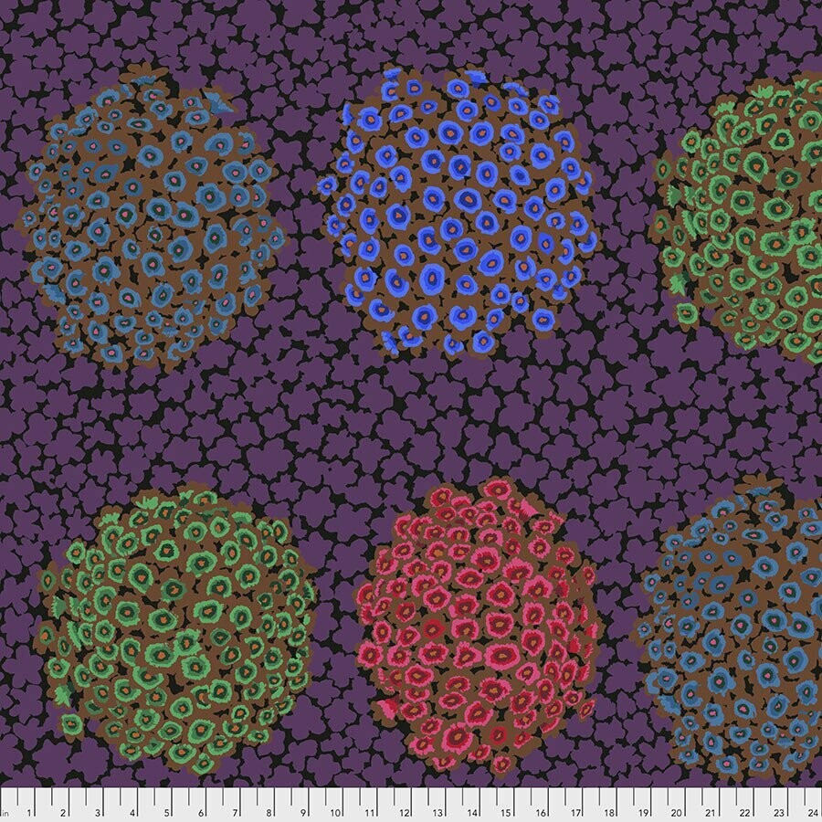 Kaffe Collective Hydrangea PWGP180 Purple Released Feb 2021