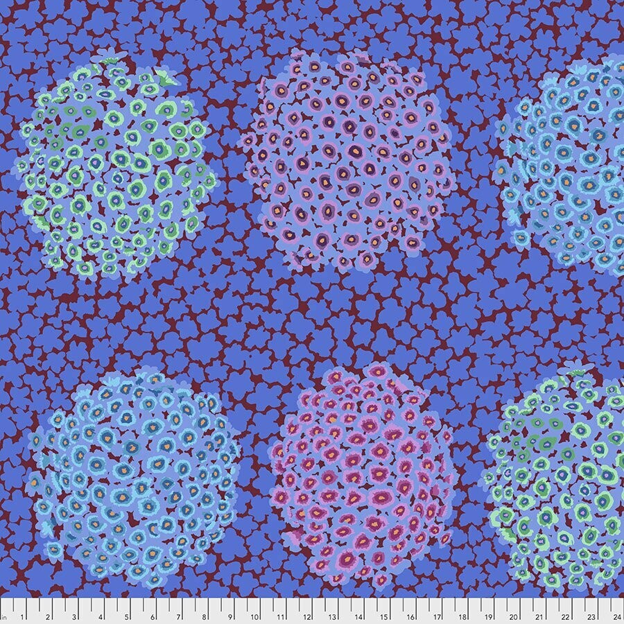 Kaffe Collective Hydrangea PWGP180 Blue Released Feb 2021