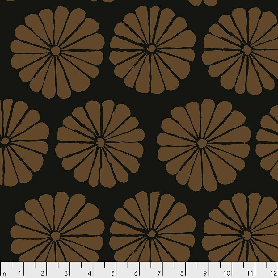 Kaffe Collective Damask Flower PWGP183 Brown Released Feb 2021