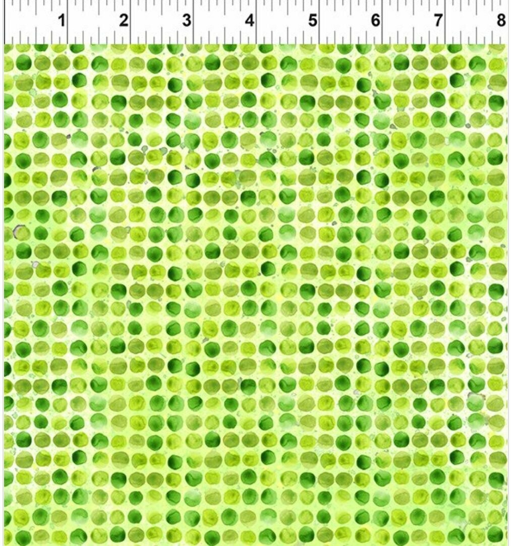 Dinosaur Friends Dots Green