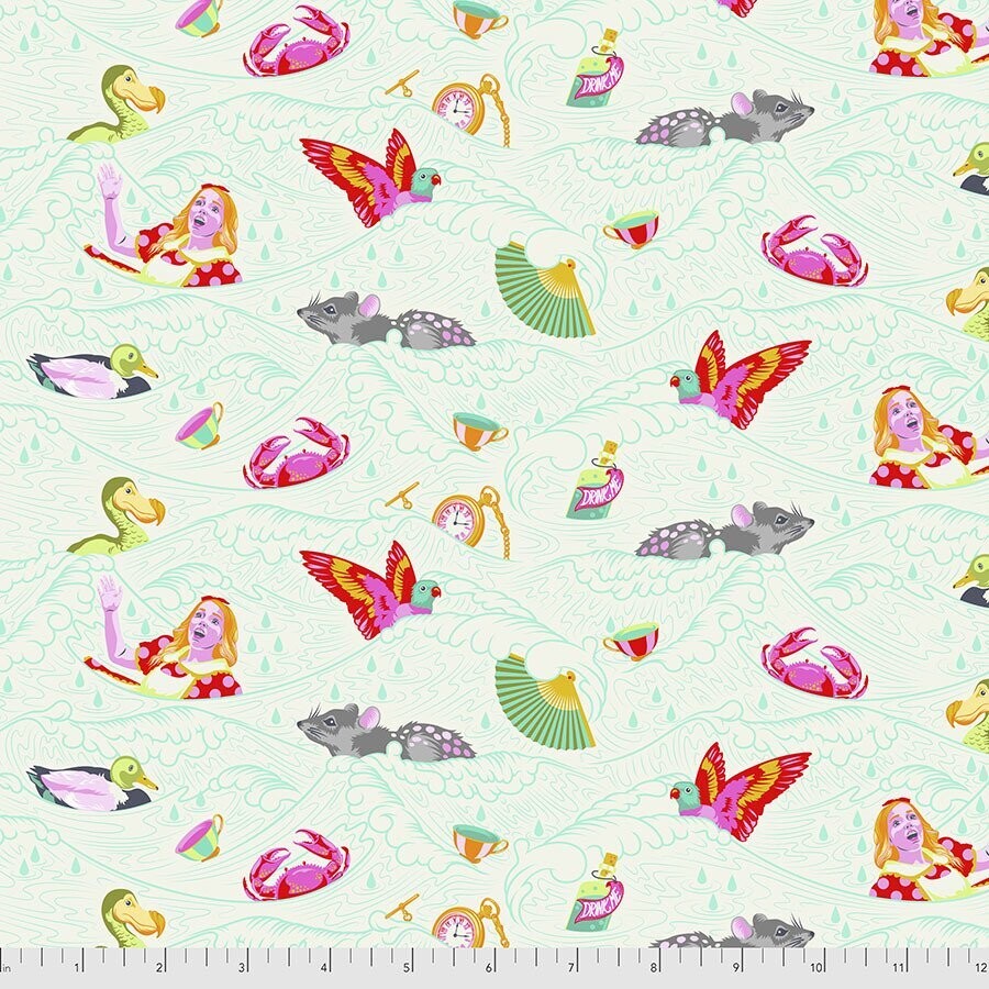 Tula Pink Curiouser & Curiouser Sea of Tears Wonder