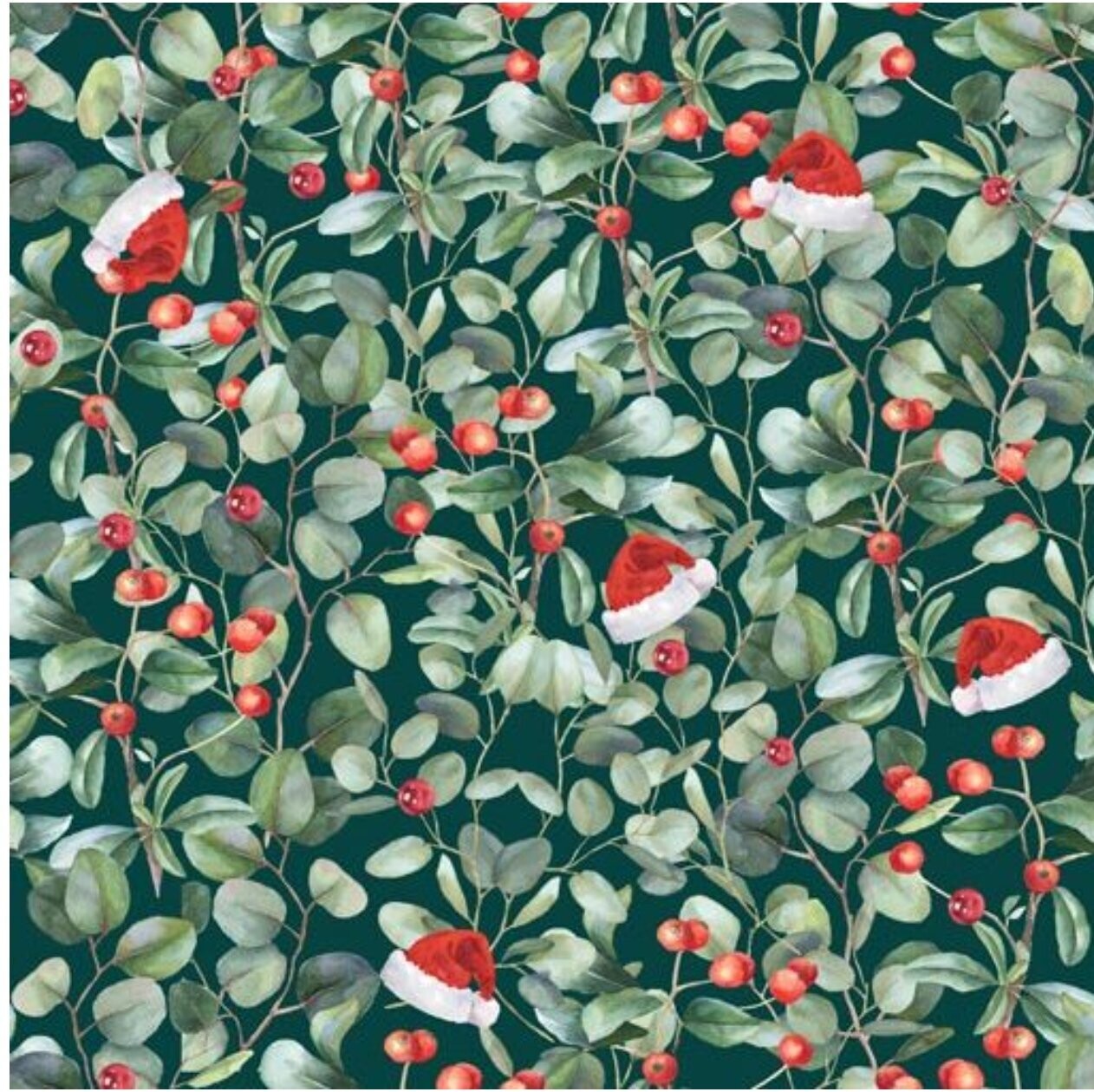 Aussie Christmas Folaige Green