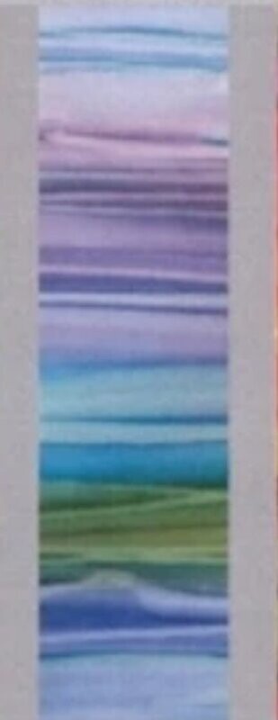 Batik 108" Backing fabric Stripe Mauve/Blue/Green BA 108 390