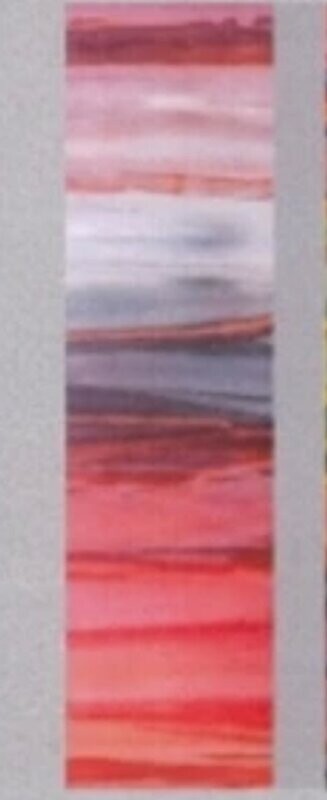 Batik 108" Backing fabric Stripe Reds/Mauve/GreyBA 108 392