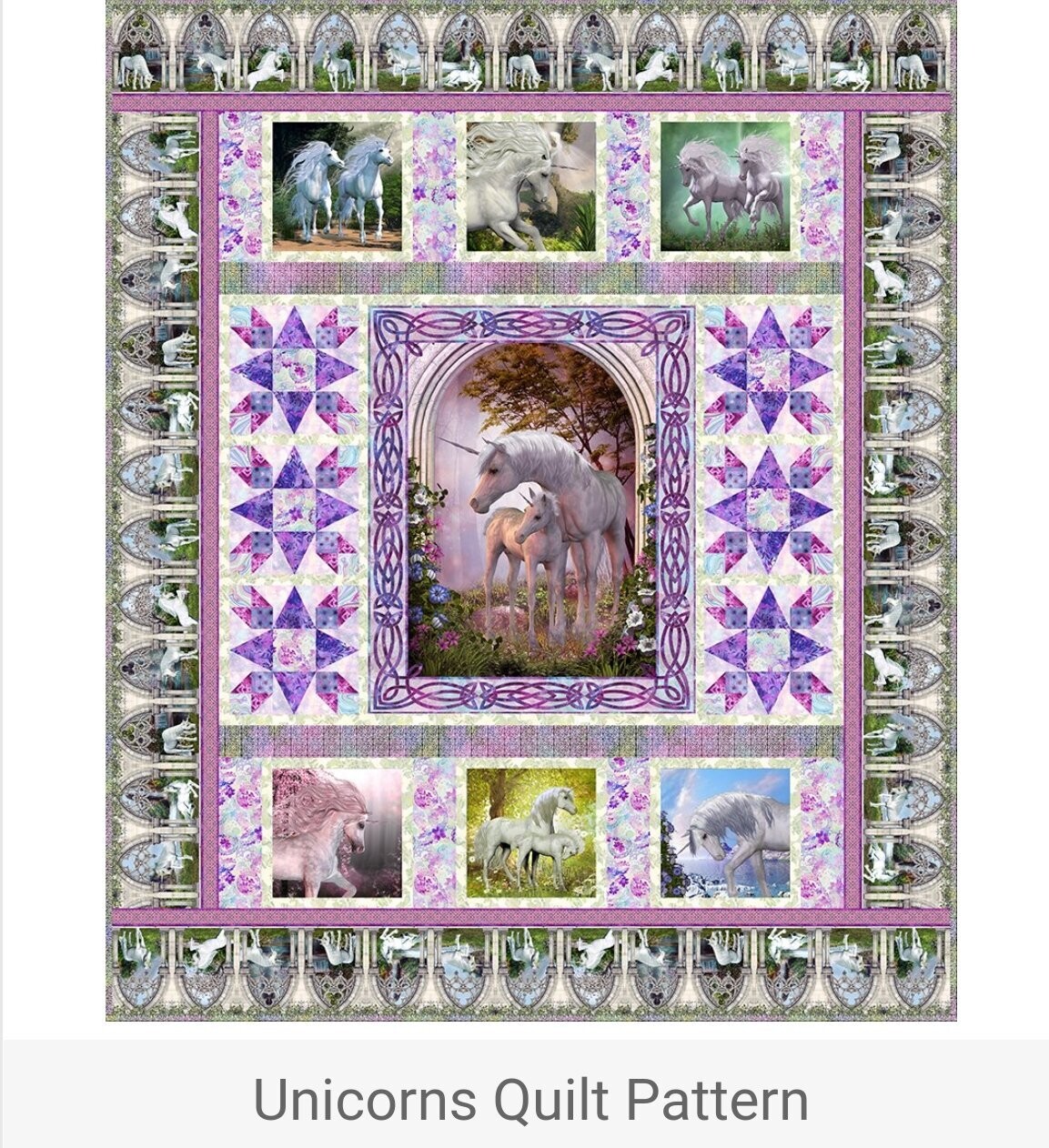 Unicorn Quilt Kit