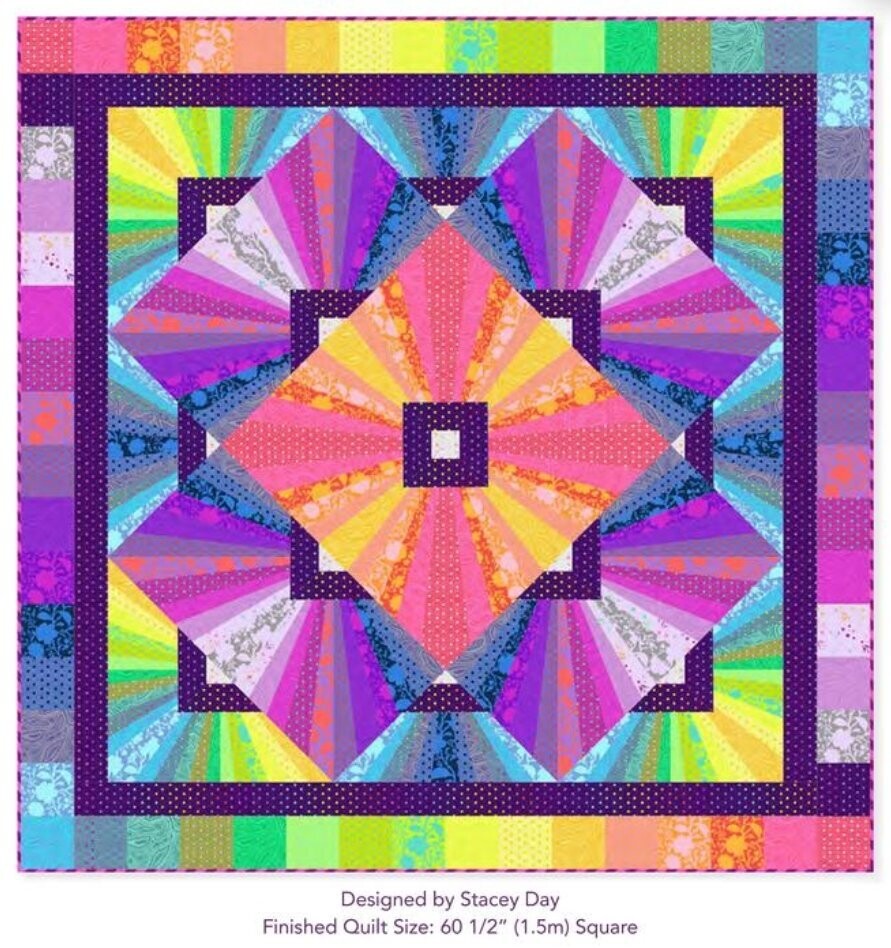Tula Pink Solar Flare Quilt Kit