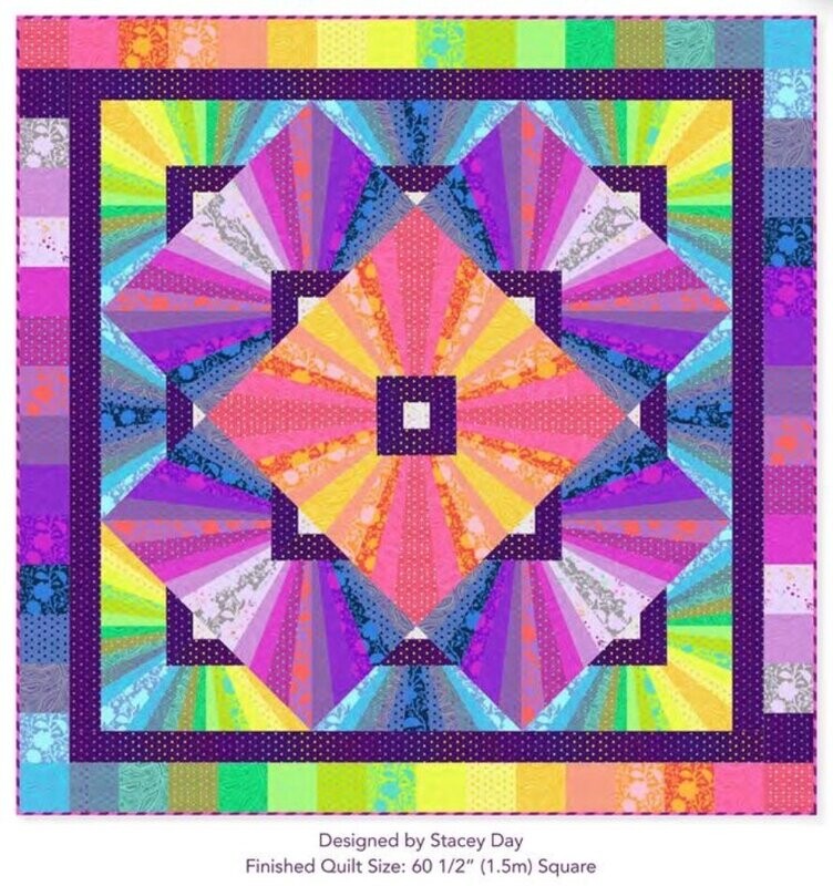 Tula Pink Solar Flare Quilt Kit