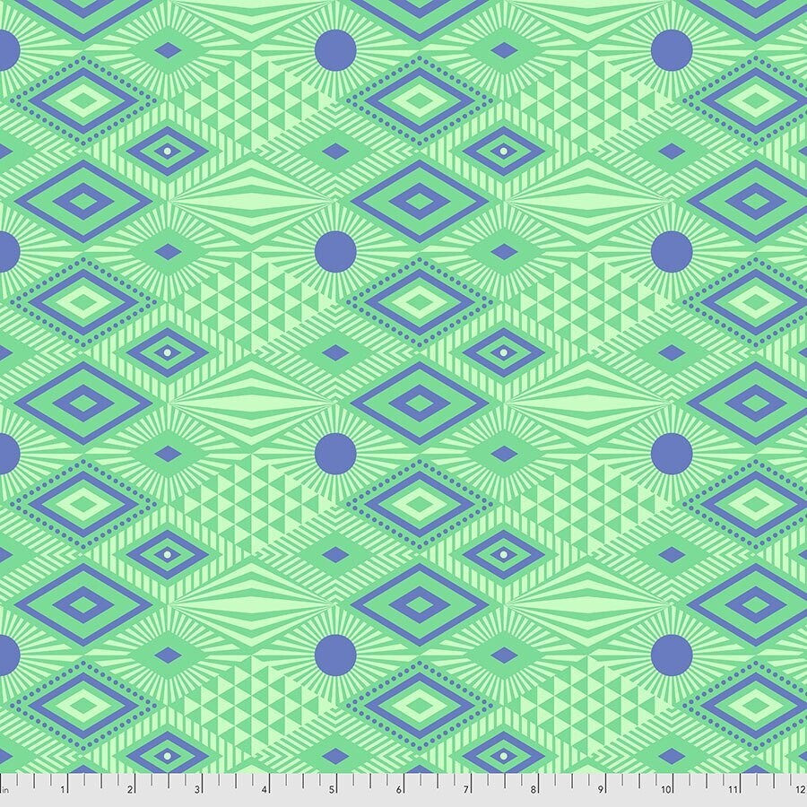 Daydreamer by Tula Pink Lucy PWTP096 Lagoon