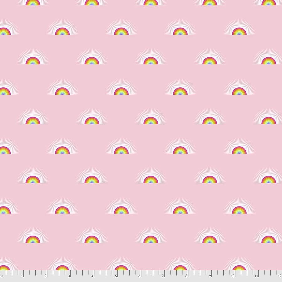 Daydreamer Sundaze Guava - Tula Pink - PER QUARTER METRE Daydreamer Sundaze Guava - Tula Pink - PER QUARTER METRE