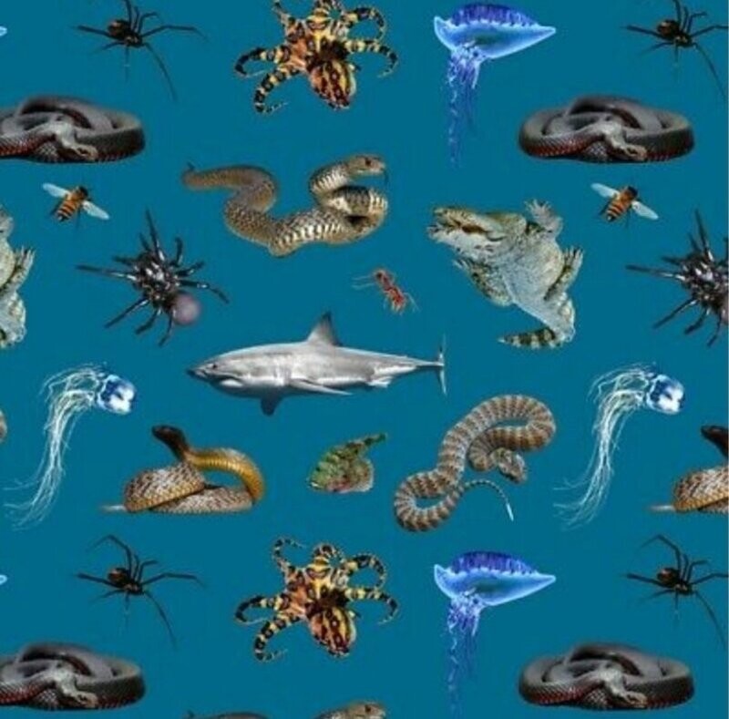 Dangerous Australia E Sea and Land Teal