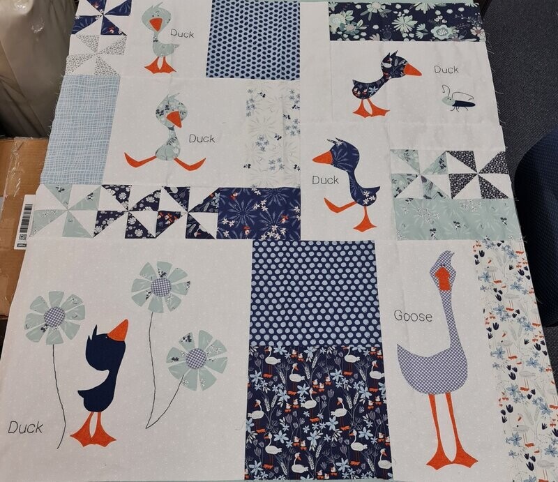 Duck Duck Goose Mini Quilt Kit