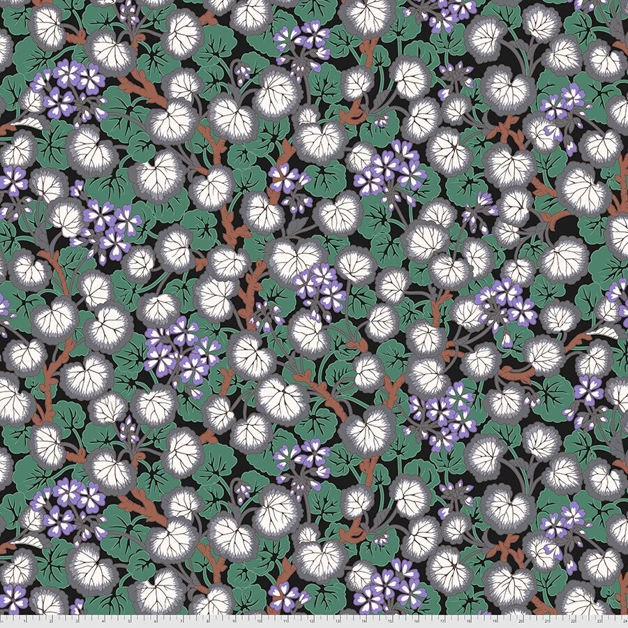 Kaffe Fassett Collective Aug 2021 Geranium PWPJ110 Black
