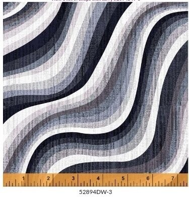Windham Swirl Black to White 52894DW-3 108" Backing