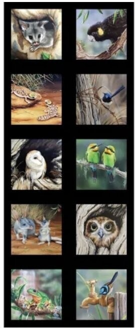 Wildlife Art Panel DV3708