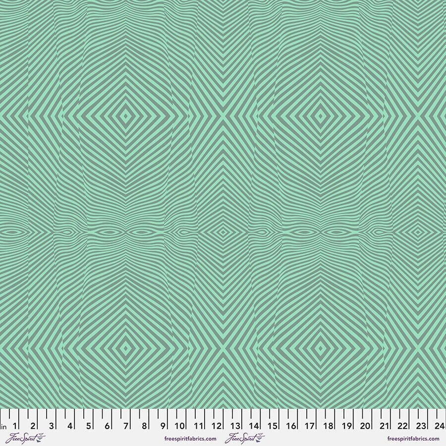 Tula Pink Moon Garden Lazy Stripe PWTP022 Moonlight
