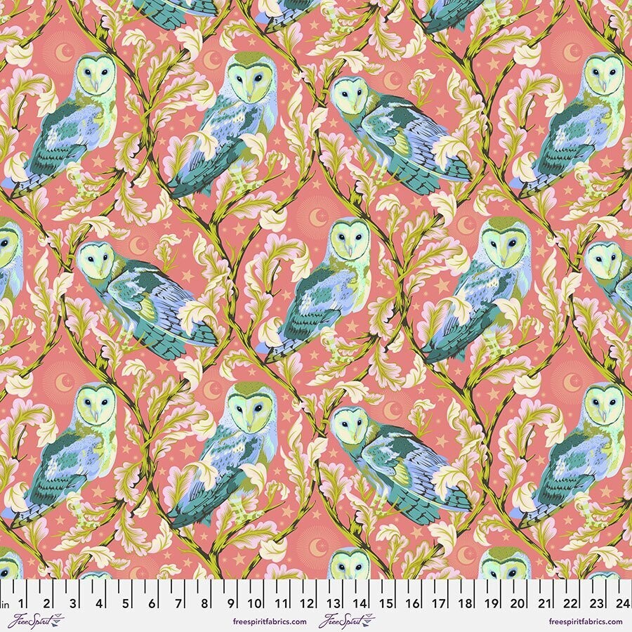 Tula Pink Moon Garden Night Owl PWTP197 Dawn