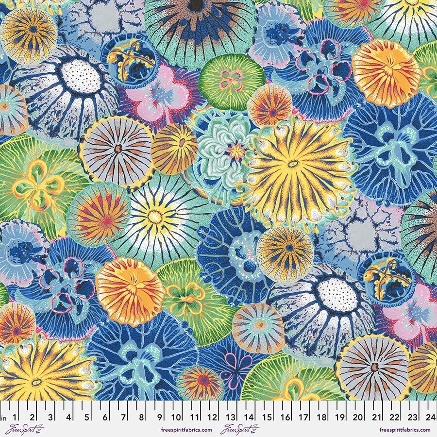 Treasure Island by Snow Leopard Jelly Fish PWTP111 Multi