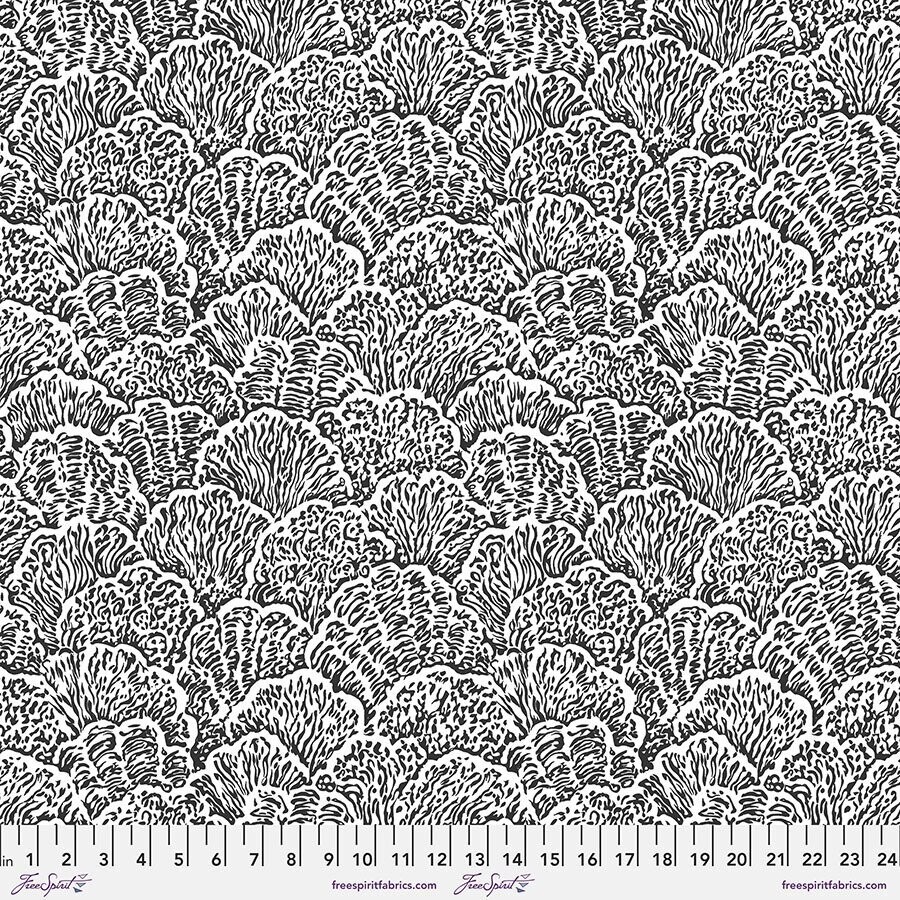 Treasure Island by Snow Leopard Sea Bed PWSL118 White