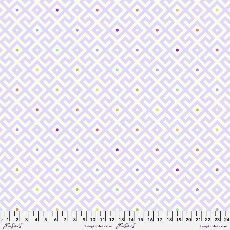 Tula Pink Moon Garden Mama Geo Wide Backing QBTP010 Dusk