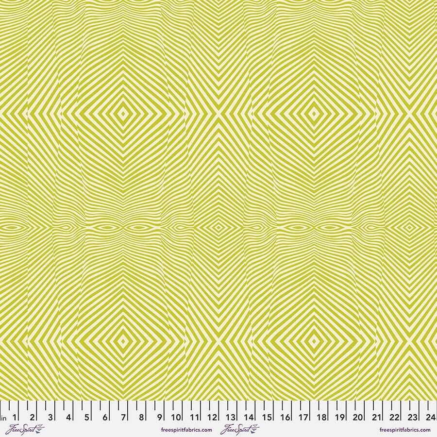 Tula Pink Moon Garden Lazy Stripe PWTP022 Dawn