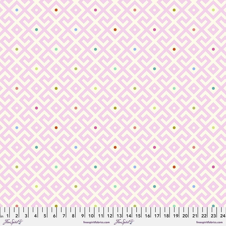 Tula Pink Moon Garden Mama Geo Wide Backing QBTP010 Dawn