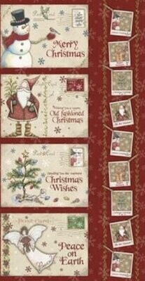 Postcards Christmas Placemat Panel