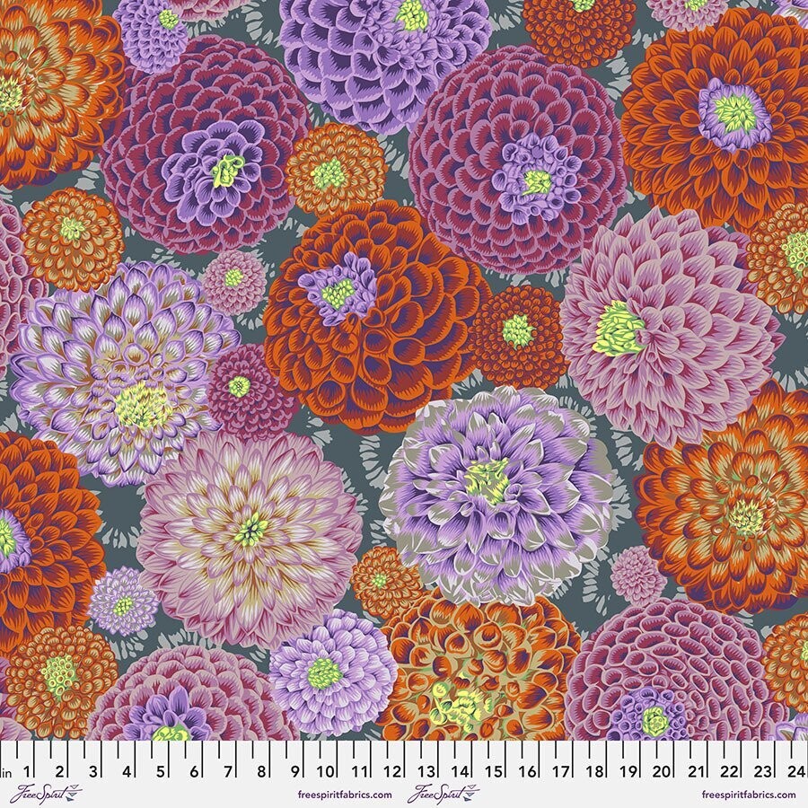Kaffe Fassett Collective Aug 22 PWPJ114 Flora Antique