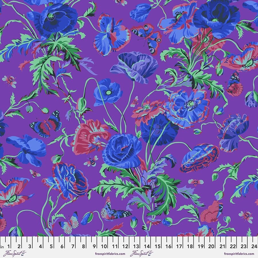 Kaffe Fassett Collective Aug 22 PWPJ116 Meadow Purple