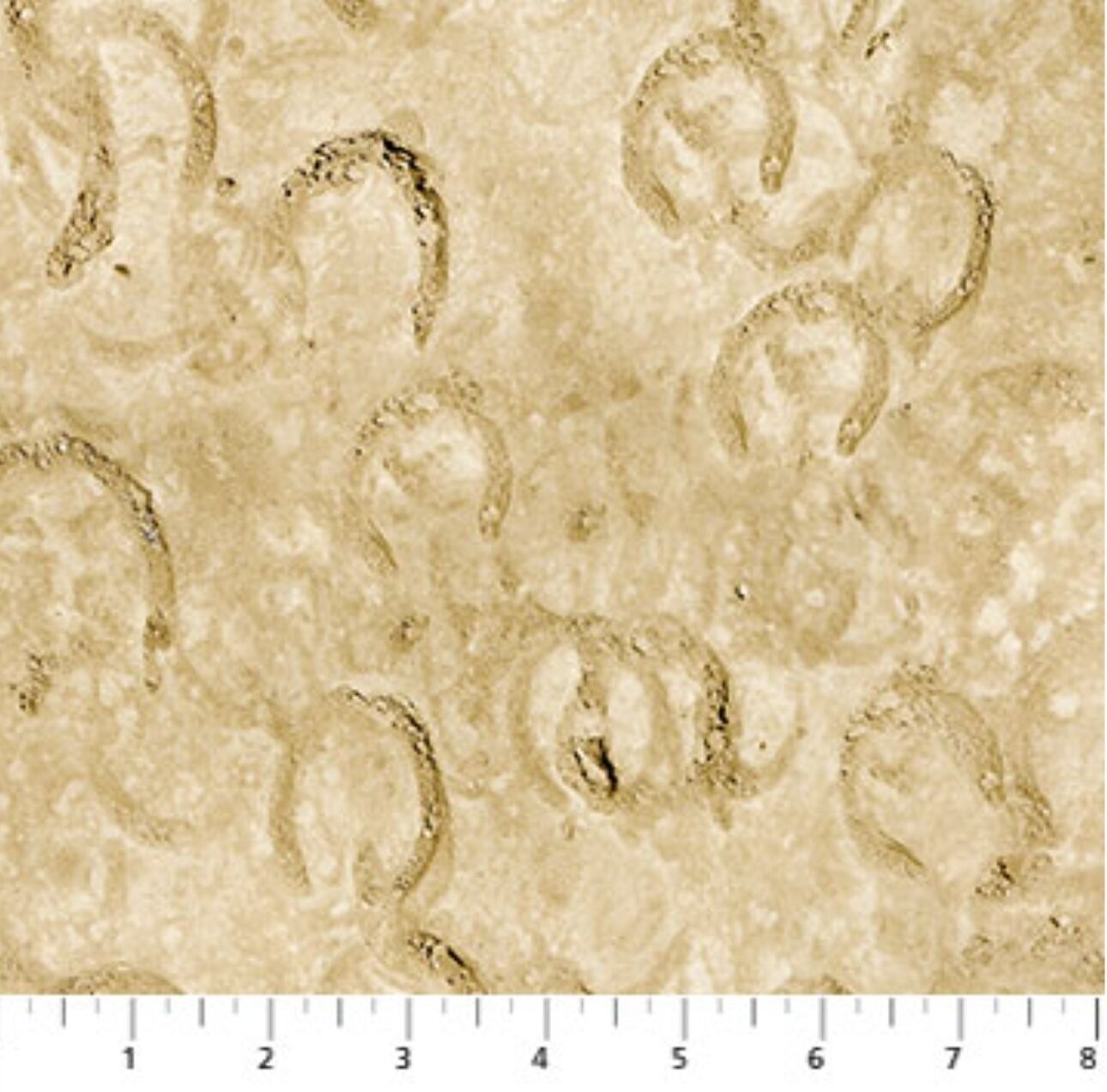 Spirited - Horse Shoes Toile Cream