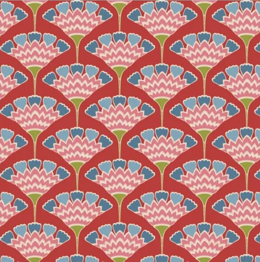 Tilda Pie in the Sky Tasselflower Red