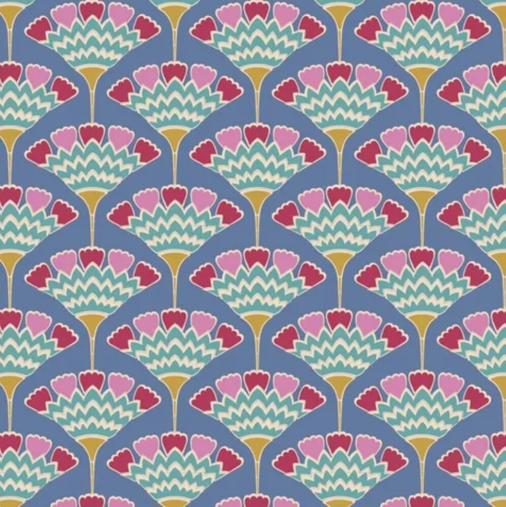 Tilda Pie in the Sky Tasselflower Blue