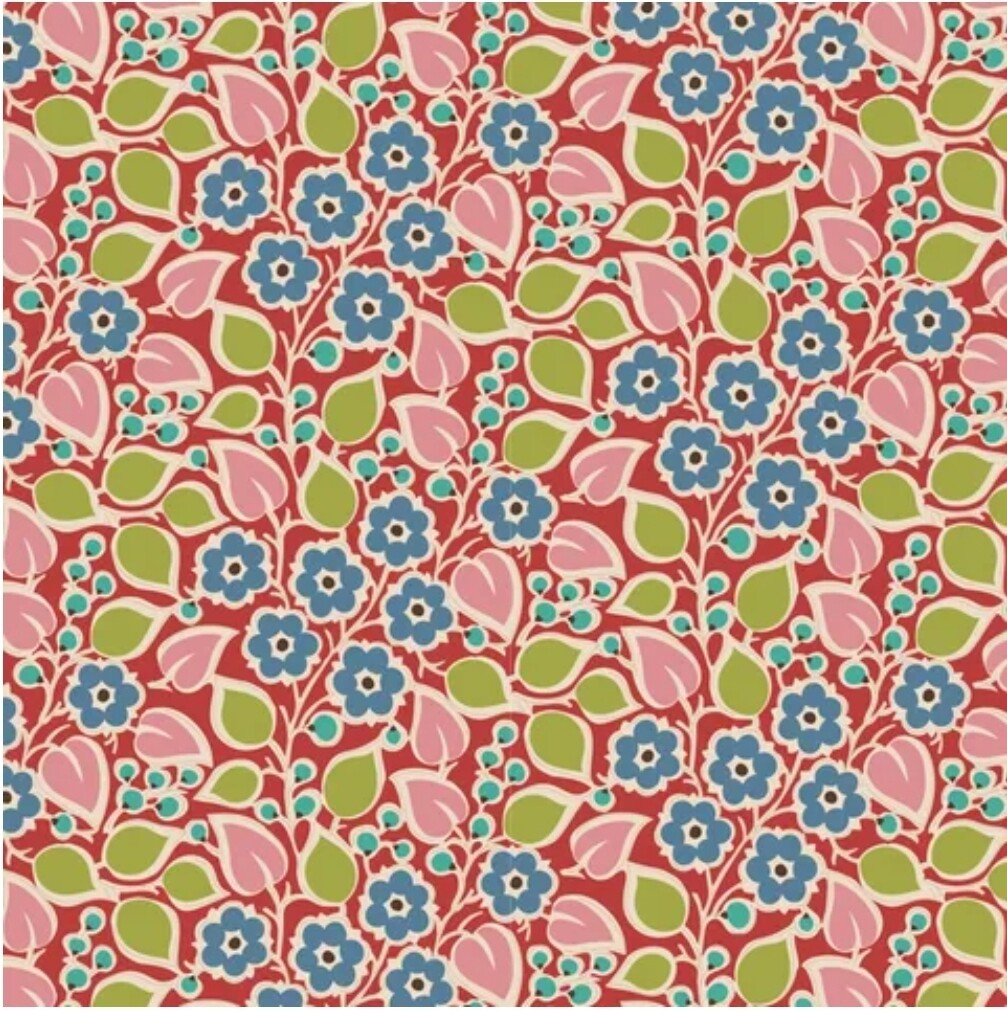Tilda Pie in the Sky Topsy Turvy Red