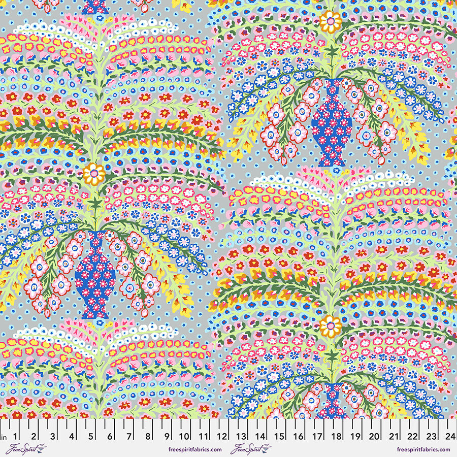 Kaffe Fassett  85 and Fabulous Persian Vase PWGP100.Grey