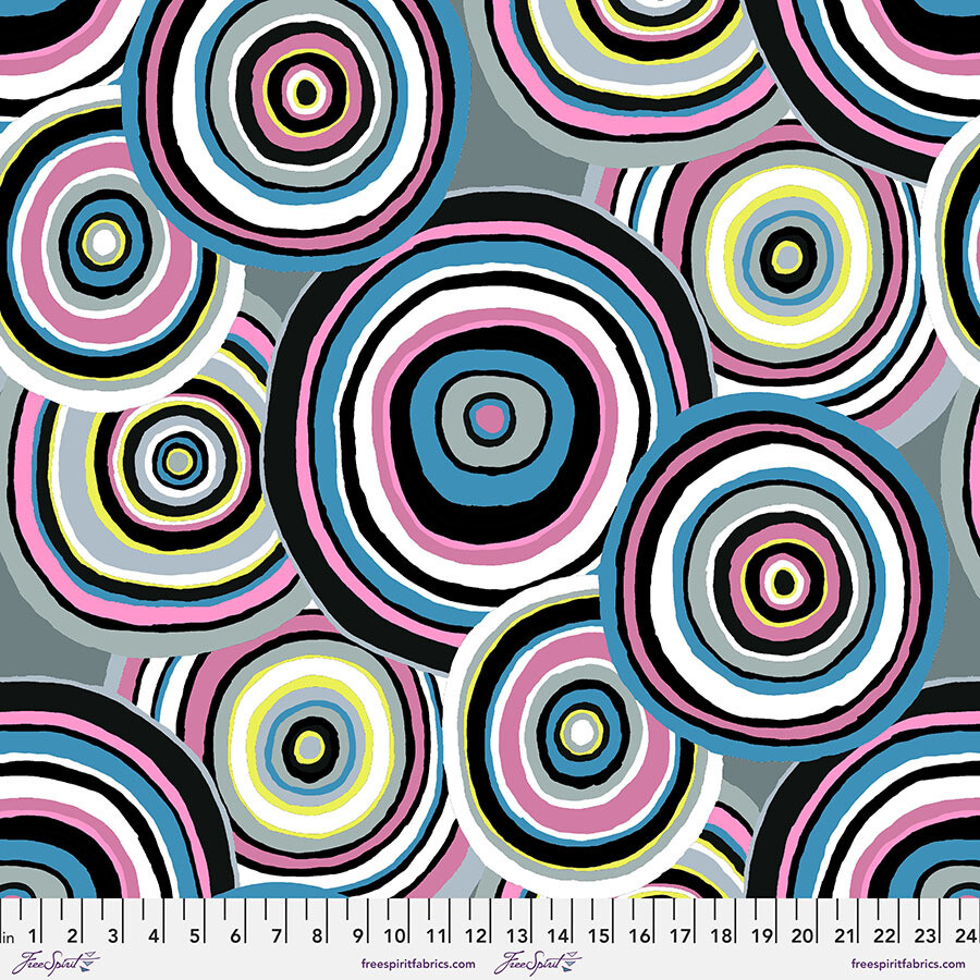 Kaffe Fassett 85 and Fabulous Targets PWGP067.Black