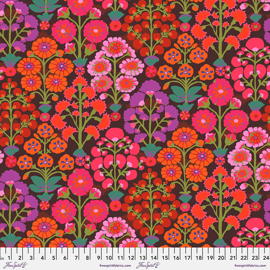 Kaffe Fassett 85 and Fabulous Sprays PWGP107.Red