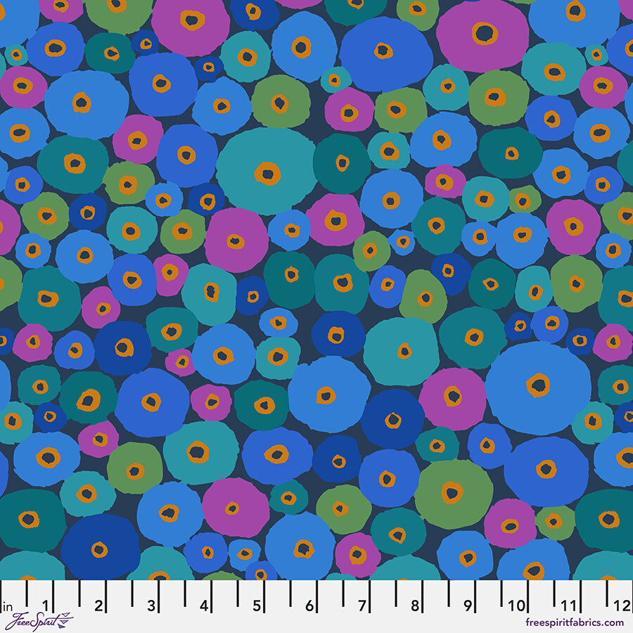 Kaffe Fassett 85 and Fabulous Spools PWGP034.Blue