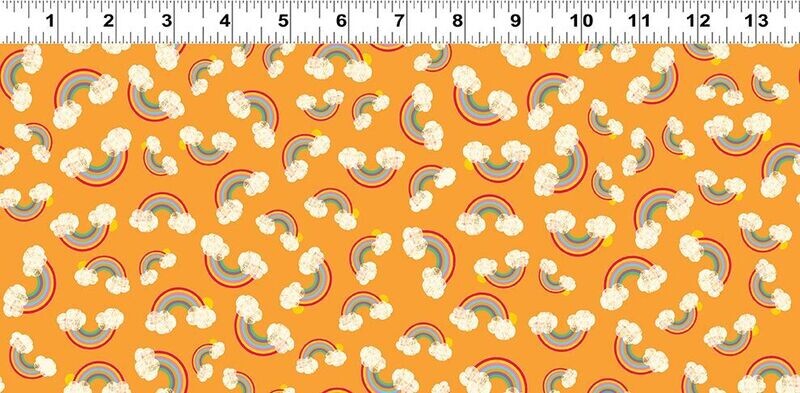 Noah & Friends Rainbows Light Orange