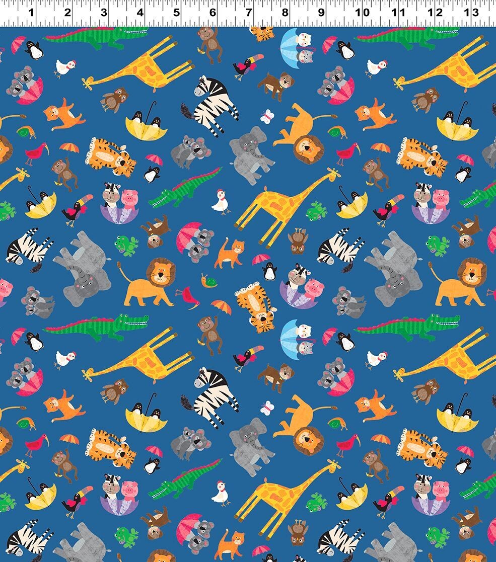 Noah and Friends Mini Menamgerie Denim