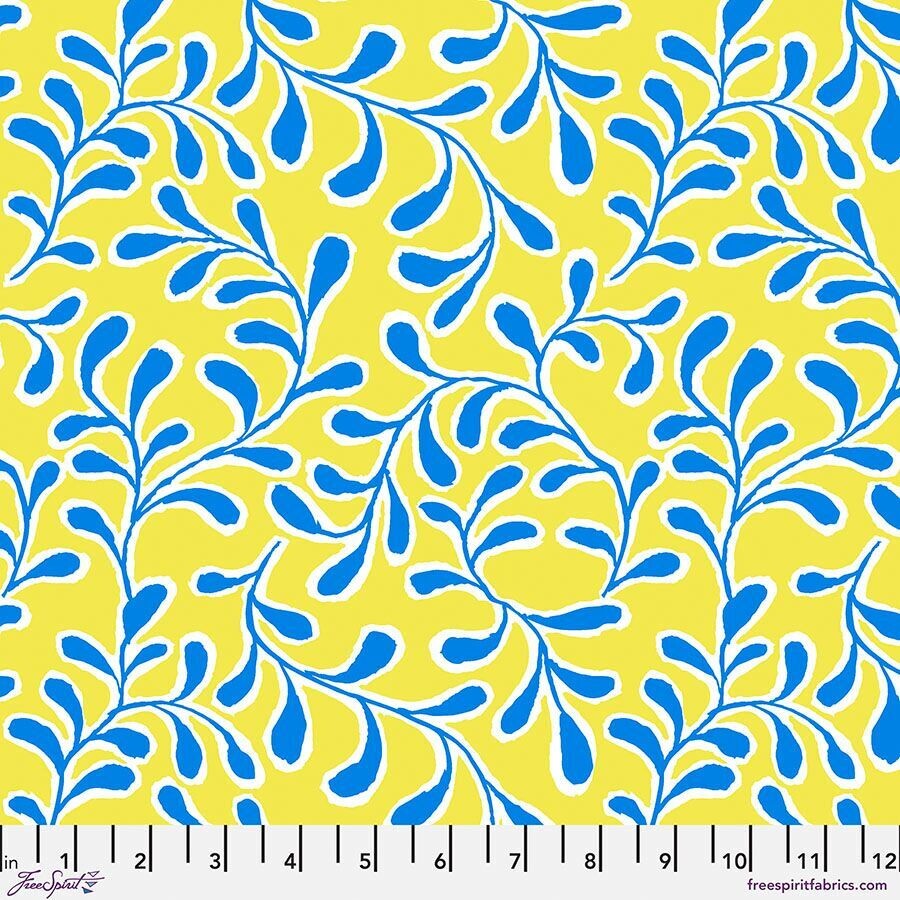 Kaffe Fassett Collective Feb 23 Twig PWGP196 Yellow
