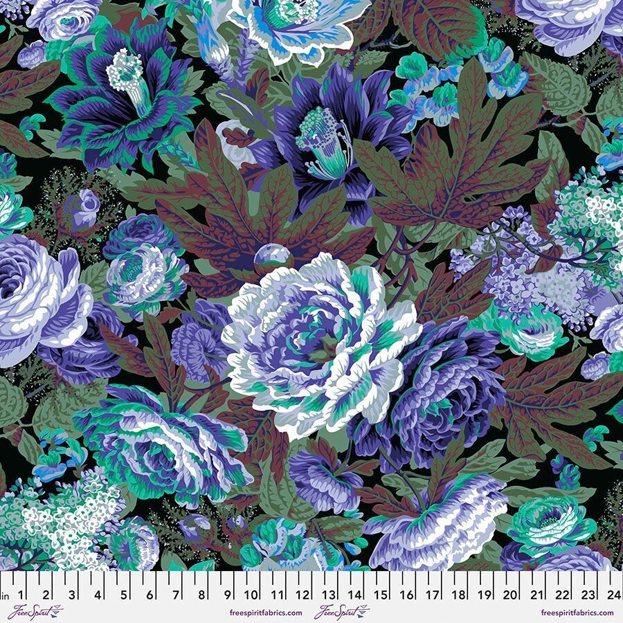 Kaffe Fassett Collective Feb 23 Floral Burst PWPJ 029 Purple