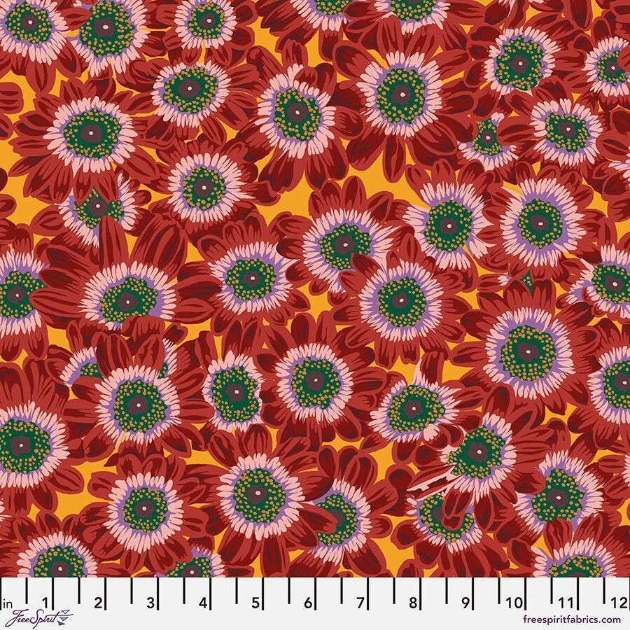Kaffe Fassett Collective Feb 23 Lucy PWPJ112 Maroon