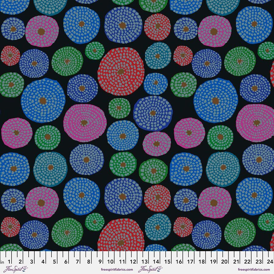 Kaffe Fassett Collective Feb 23 Disks PWGP193 Black