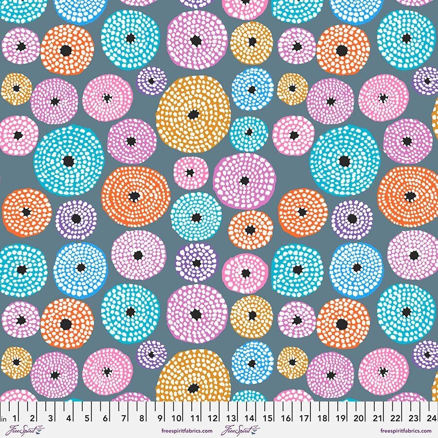 Kaffe Fassett Collective Feb 23 Disks PWGP193 Grey