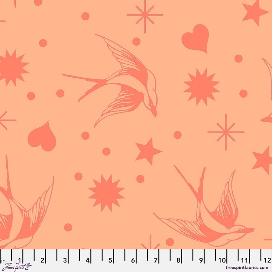 Tula Pink True Colors Neon Fairy Flakes Lunar